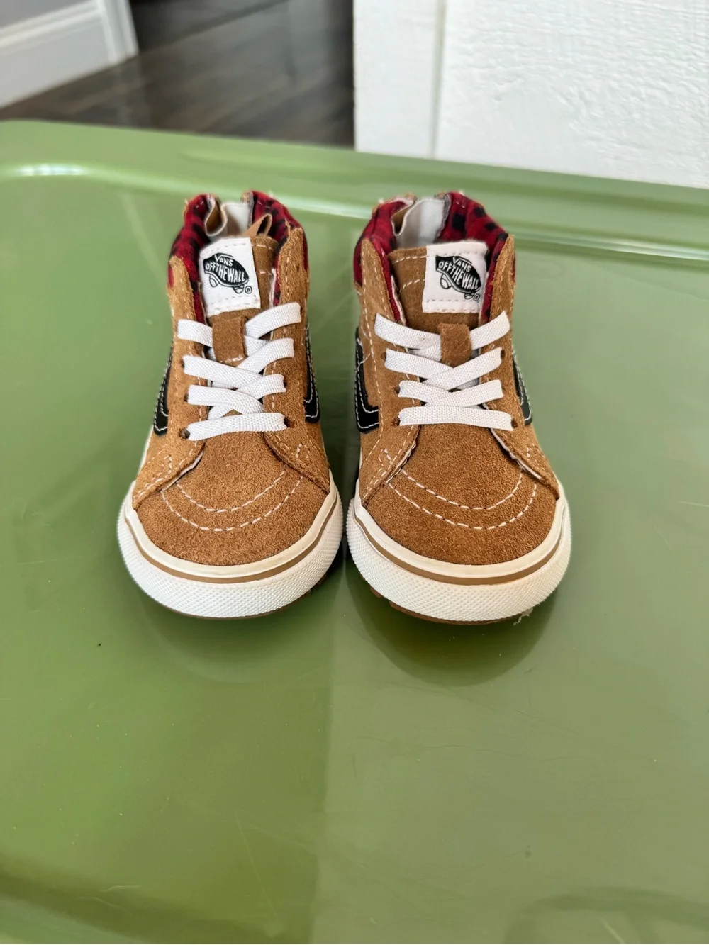 Vans tan suede